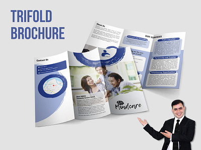 Trifold Brochure Design branding brochure brochure design design graphic design illustration logo trifold trifold brochure ui