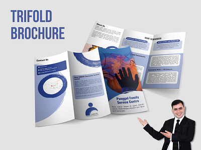 Trifold Brochure Design branding brochure brochure design design graphic design illustration logo trifold trifold brochure ui