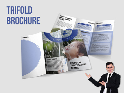 Trifold Brochure Design branding brochure brochure design design graphic design illustration logo trifold trifold brochure ui