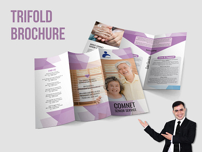 Trifold Brochure Design branding brochure brochure design design graphic design illustration logo trifold trifold brochure ui