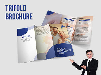 Trifold Brochure Design branding brochure brochure design design graphic design illustration logo trifold trifold brochure ui