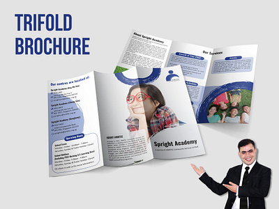 Trifold Brochure Design branding brochure brochure design design graphic design illustration logo trifold trifold brochure ui