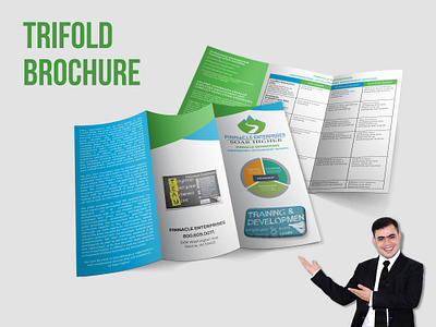 Trifold Brochure Design branding brochure brochure design design graphic design illustration logo trifold trifold brochure ui