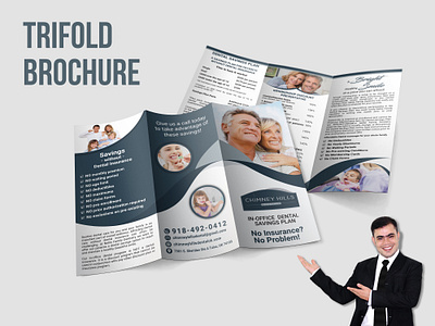 Trifold Brochure Design branding brochure brochure design design graphic design illustration logo trifold trifold brochure ui