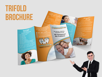 Trifold Brochure Design branding brochure brochure design design graphic design illustration logo trifold trifold brochure ui