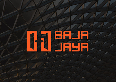 Construction Logo Design - BAJA JAYA archotecture branding building contruction graphic design logo