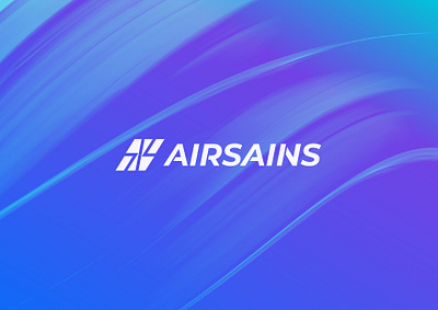 Startup Technology Logo Design - AIRSAINS branding graphic design icon logo modern startup technology