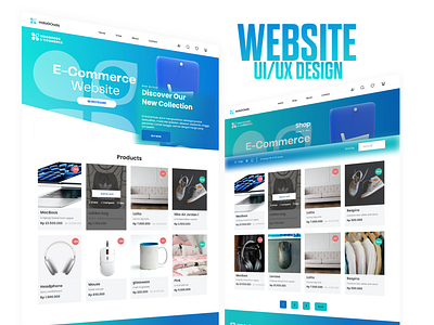 Website E-Commerce | IndoGoods (Showcase) design figma mockup uiux web website
