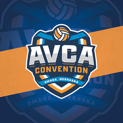 AVCA Convention Logo de design graphic design iconic logo illustration logo logo design logodesign logotype modern logo sports