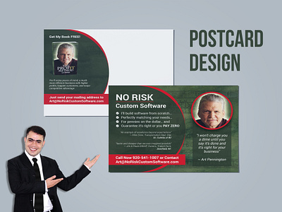 Postcard Design ad addesign branding brochure brochure design design flyer graphic design illustration logo postcarddesign postcards poster trifold trifold brochure ui
