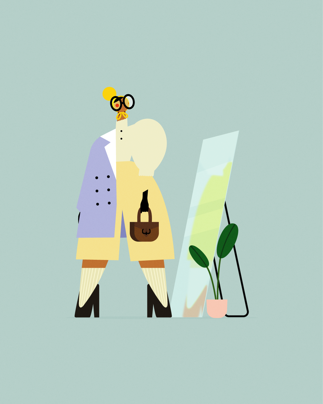 fit check adobe illustrator fashion flat design illustration illustrator minimal design outfit simple design stylish ui woman