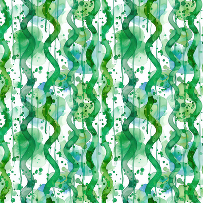 watercolor pattern isolated