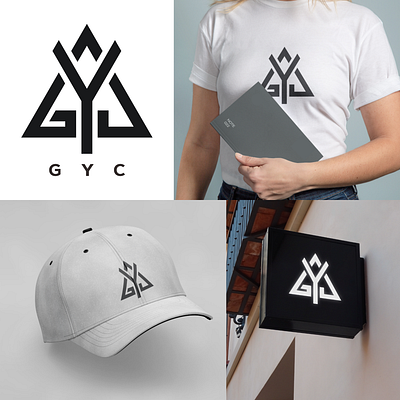 G+Y+C Logo design art branding business company creative graphic graphic design logo logotype monogram symbol