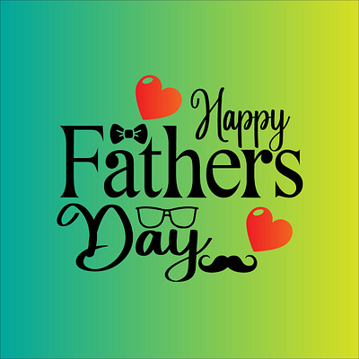 Happy Fathers Day Vector Image fathers day graphic design happy fathers day