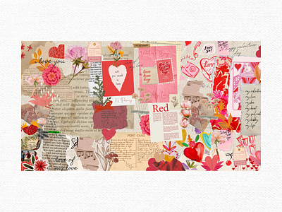 Valentine Tea - Collage Art abstract adobephotoshop art artwork collage collage art collageart design digitalart graphic design graphicdesign heart illustration paper scrapbook scrapbooktheme texture valentine valentinesday valentinesdayart