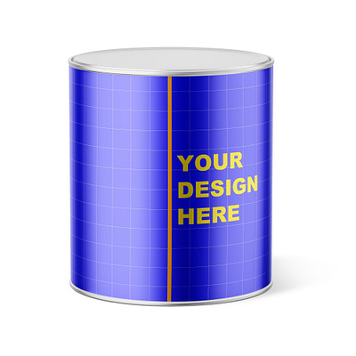 Aluminium Jar mockup Image 3d animation branding graphic design logo motion graphics