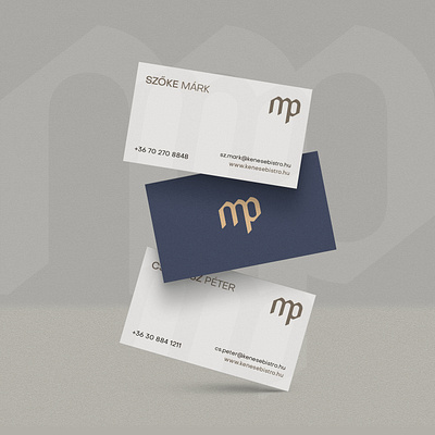 MP - business card accommodation branding business businesscard businesscarddesign design graphic graphic design print restaurant