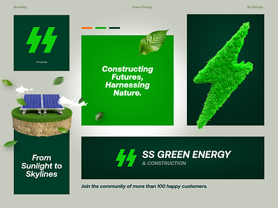 SS Green Energy branding design graphic design ill illustration logo produc productdesign s ss