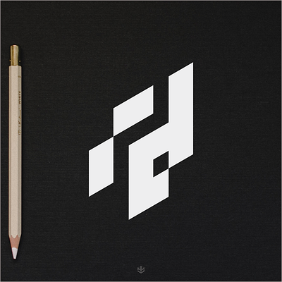 R+D Logo design art branding business company creative graphic design logo logotype monogram symbol
