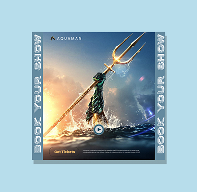 Aquaman Poster figma ui