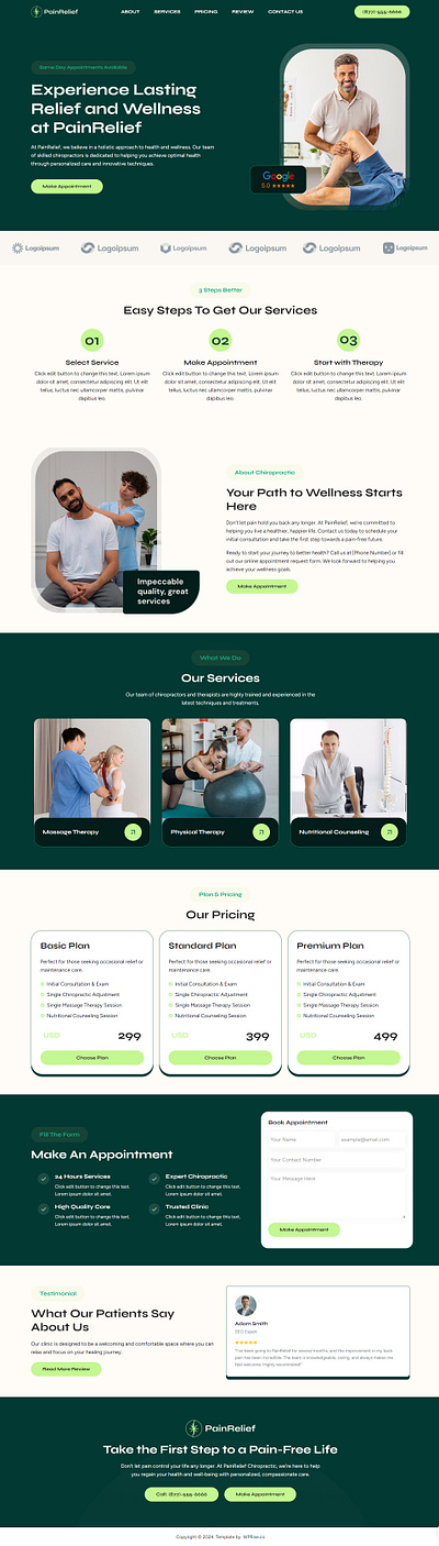 Chiropractic Website Templates designs themes templates and Chiropractic Website Templates designs themes templates and