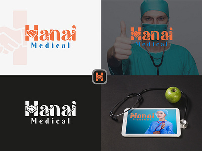 Clinic/Medical logo design for Hanai Medical branding cliniclogo graphic design hospitallogo logo medicallogo