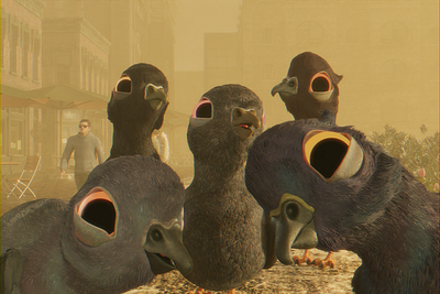 Pigeon 3d 3d animation animation bird blender character digital pigeon texturing zbrush