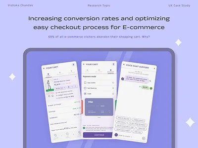 Optimizing easy checkout process and increasing conversion rates animation business business cart cart case study checkout checkout process design figma graphic design illustration illustrator notion photoshop ui user experience ux case study