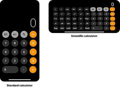 IOS Calculator using Auto layout animation auto layous graphic design ui ux