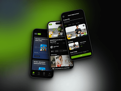 Streamers - Mobile Apps adobexd android branding figma graphic design indonesia iphone live mobileapps music online podcasts spotify streaming streamingapp ui uiux ux video youtube