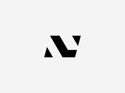 Letter N L logo letter n l logo monogram type logo typography