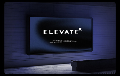ElevateX I Logo Design brand identity branding logo logo design mockups visual identity