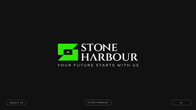 Stone Harbour I Logo Design brand identity branding logo