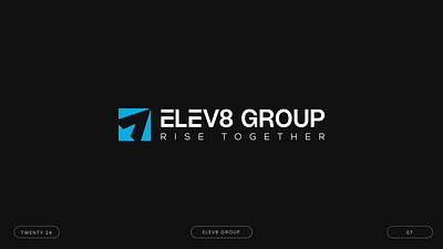 Elev8 I Logo Design branding graphic design logo