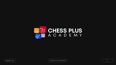 Chess Academy I Logo Design 3d branding graphic design logo