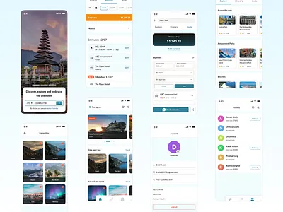 WanderAI : generate customizable itineraries with AI ai case study design figma mobile mobile app productdesign travel ui uidesign uiux uix user experience user research ux visual design