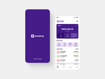 Fintech App UI Design aesthetics branding design illustration product design ui ui design uiux user experience user interface