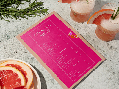Drunk Flamingo | Cocktail Bar brand design brand designer brand identity business card cocktail bar design services flamingo graphic design menu design print design