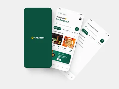 Chowdeck Food App Redesign aesthetics branding design illustration product design ui ui design uiux user experience user interface