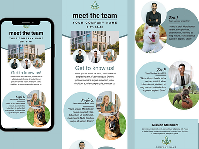 Meet the Team Canva/Photoshop email template boutique email template business email template business intro email canv canva canva email template ecommerce template email marketing email template email template canva fashion email template new business email newsletter template photoshop email template promotional email psd email template sale email small business email small business template welcome email