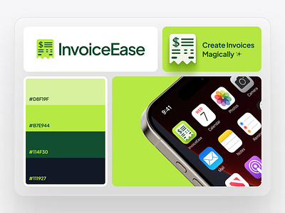 InvoiceEase App Icon app branding color design icon icon design invoice app invoiceease moderndesign ui ux