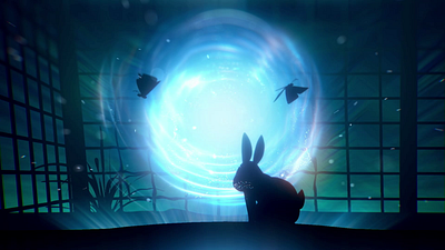 Big Wilds (Music Video) 2d 3d after effects animation arnold bunny butterfly c4d c4dtoa cgi character animation cinema 4d garden illustration magic motion graphics music music video portal vfx