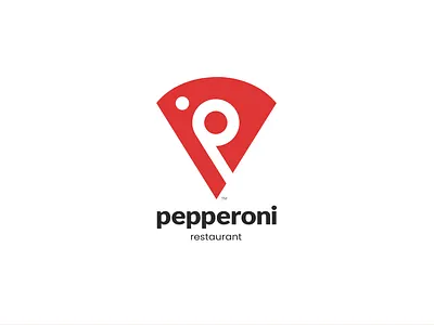Pepperoni Restaurant Logo | Brand Identity brand identity branding branding identity graphic design logo logo design restaurant brand identity restaurant logo
