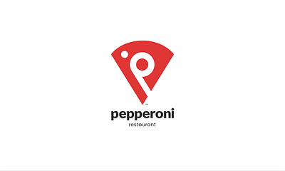 Pepperoni Restaurant Logo | Brand Identity brand identity branding branding identity graphic design logo logo design restaurant brand identity restaurant logo