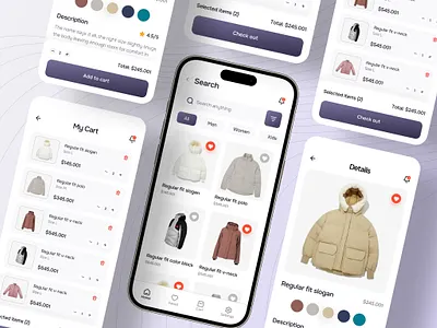 eCommerce App design app design application design attractive design branding dribbble ecommerce interactive design mobile app product selling app selling app uiux