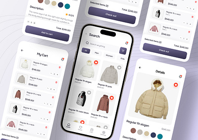 eCommerce App design app design application design attractive design branding dribbble ecommerce interactive design mobile app product selling app selling app uiux