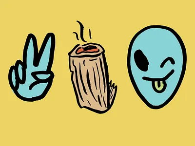 Peace, Tamales, Aliens 90s alien apparel branding chicano design hand drawn hand lettering illustration mexican southwest streetwear ufo