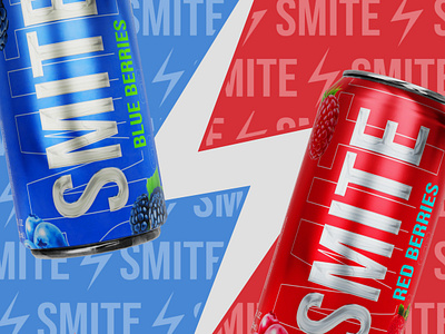 SMITE (brand identity+packaging) 3d branding drink energy drink graphic design logo package packaging product product design smite typography ui