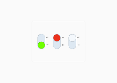 Daily UI 015 - ON/OFF Switch control daily ui daily ui challenge dailyui design on off switch ui web