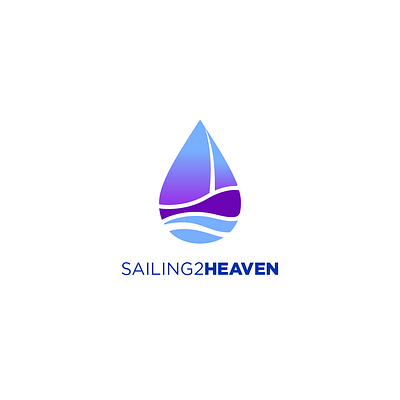 Sailing to Heaven Logo branding christian church design gospel graphic design logo ministry typography vector